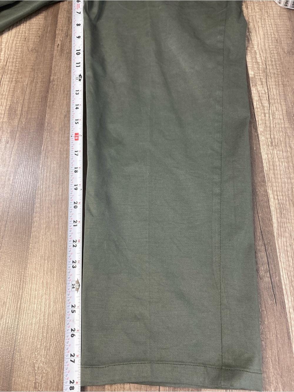 Williams & Kent Mansfield Relaxed Fit Pants Twill Olive Green Size 42 Casual - Picture 4 of 13